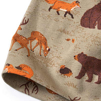 Pro Climate hoed met bosdierenpatroon, bruin &amp; groen, maat 52/53, 1 stuk