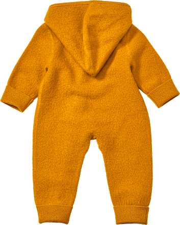 Overall aus Merinowolle mit Mitwachsfunktion & Fuchs-Muster, braun, Gr. 62/68, 1 St