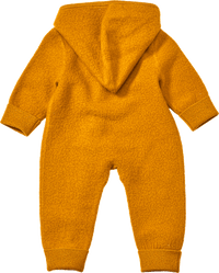 Overall aus Merinowolle mit Mitwachsfunktion & Fuchs-Muster, braun, Gr. 62/68, 1 St