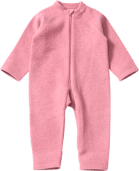 Overall aus Merinowolle & Mitwachsfunktion, rosa, Gr. 74/80, 1 St