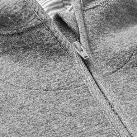 Overall van wol, grijs, maat 86/92, 1 stuk