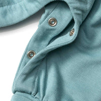 ALANA Overall mit Bauchtasche & Mitwachsfunktion, blau, Gr. 68, 1 St