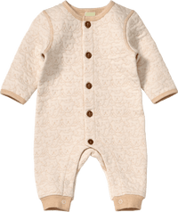 ALANA Overall mit Teddy-Muster, beige, Gr. 68, 1 St