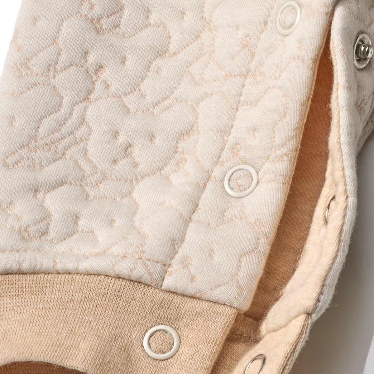 ALANA Overall mit Teddy-Muster, beige, Gr. 68, 1 St