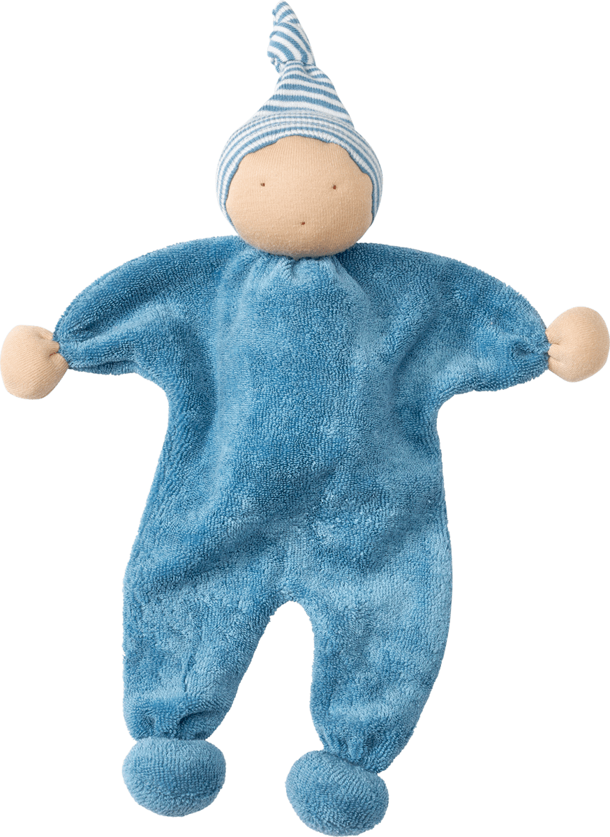 ALANA Püppchen mit Ringel-Mütze, blau, 1 St