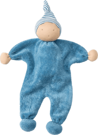 ALANA Püppchen mit Ringel-Mütze, blau, 1 St
