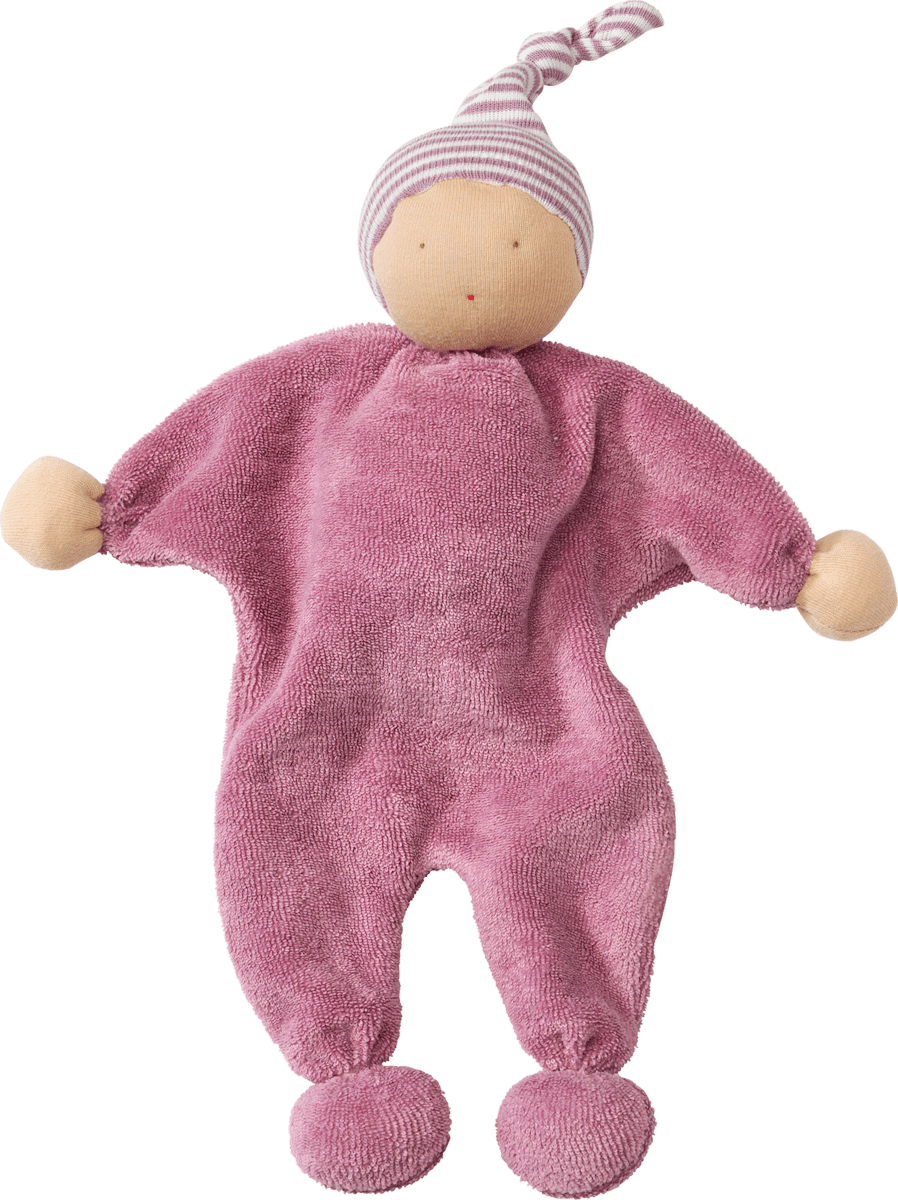 ALANA Püppchen mit Ringel-Mütze, rosa, 1 St