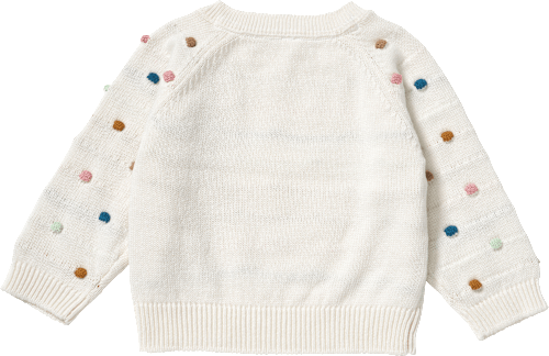 Pullover aus Strick mit Punkte-Muster, beige, Gr. 62, 1 St ALANA