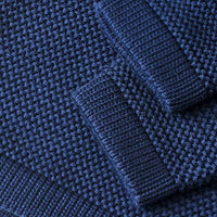 Pullover aus Strick mit Raglan-Ärmeln, blau, Gr. 122, 1 St