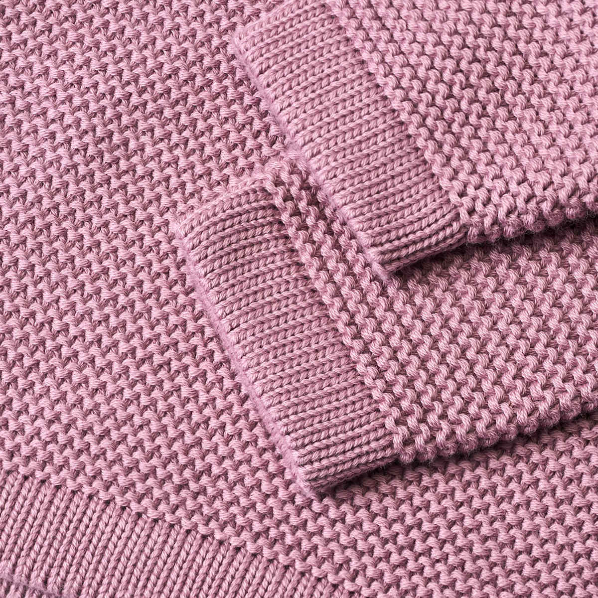 ALANA Pullover aus Strick mit Raglan-Ärmeln, lila, Gr. 104, 1 St