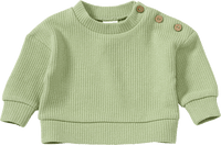 Pullover mit Ripp-Struktur, grün, Gr. 62, 1 St