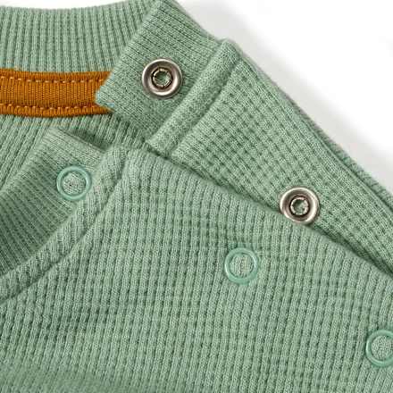 Pullover mit Waffel-Struktur & Bären-Motiv, grün, Gr. 86, 1 St ALANA