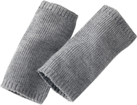 Pulswärmer aus Bio-Wolle, grau, 1 St