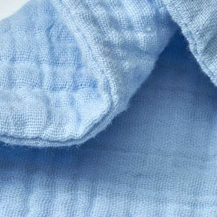 Schal aus Musselin, blau, 1 St ALANA