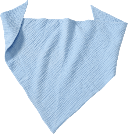 Schal aus Musselin, blau, 1 St ALANA