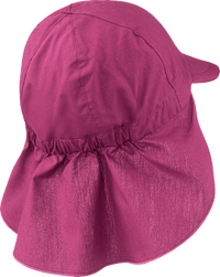 Schirmmütze mit Nackenschutz, lila, Gr. 54/55, 1 St