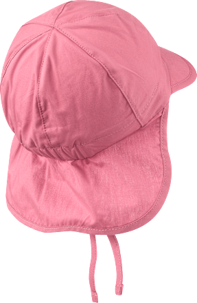 Schirmmütze mit Nackenschutz, rosa, Gr. 44/45, 1 St