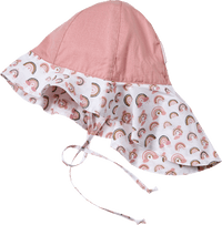 Schirmmütze mit Nackenschutz, rosa, Gr. 46/47, 1 St ALANA
