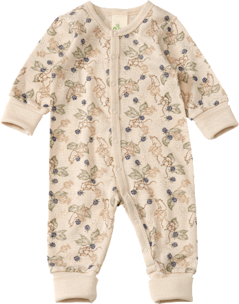 Schlafanzug aus Merinowolle, beige, Gr. 98/104, 1 St