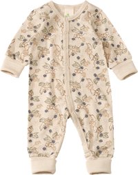 Schlafanzug aus Merinowolle, beige, Gr. 98/104, 1 St