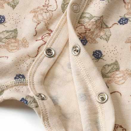 Schlafanzug aus Merinowolle, beige, Gr. 98/104, 1 St
