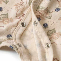 Schlafanzug aus Merinowolle, beige, Gr. 98/104, 1 St