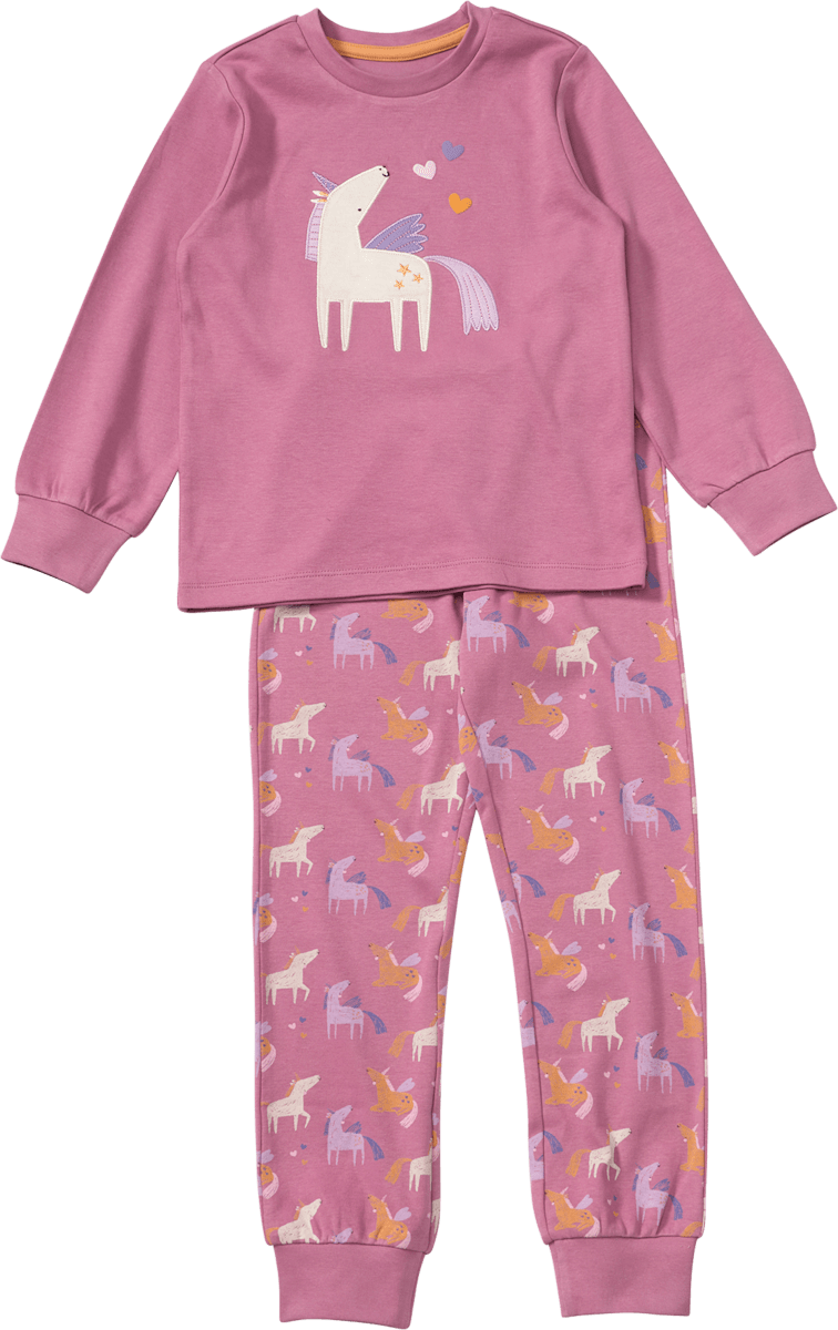 ALANA Schlafanzug mit Einhorn-Motiv, rosa, Gr. 122/128, 1 St