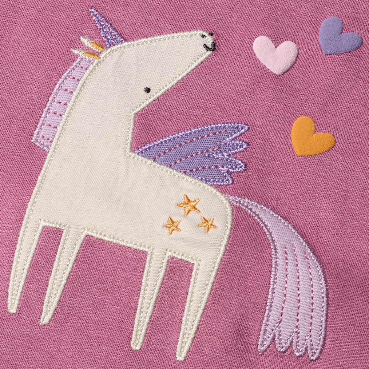 ALANA Schlafanzug mit Einhorn-Motiv, rosa, Gr. 122/128, 1 St