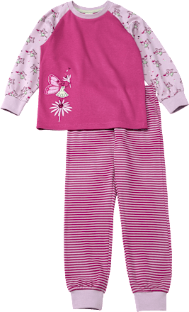 Schlafanzug mit Feen-Motiv, rosa, Gr. 92, 1 St ALANA