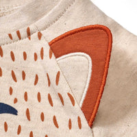 ALANA Schlafanzug mit Fuchs-Motiv, beige, Gr. 98/104, 1 St