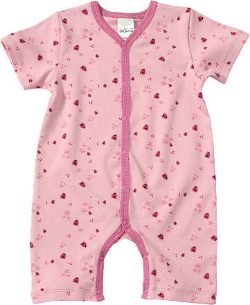 Schlafanzug mit Marienkäfer-Muster, rosa, Gr. 62/68, 1 St