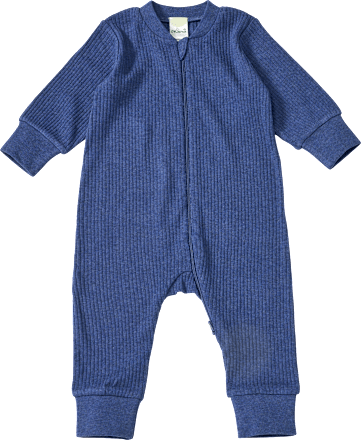 ALANA Schlafanzug mit Ripp-Struktur, blau, Gr. 86/92, 1 St