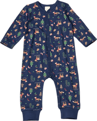 ALANA Schlafanzug mit Weihnachts-Muster, blau, Gr. 86/92, 1 St