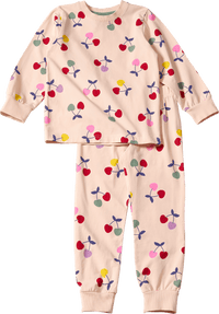 ALANA Schlafanzug Pro Climate mit Kirsch-Muster, beige, Gr. 92, 1 St