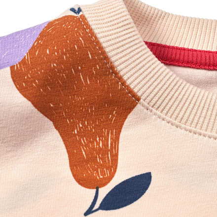 Schlafanzug Pro Climate mit Obst-Muster, beige, Gr. 110/116, 1 St