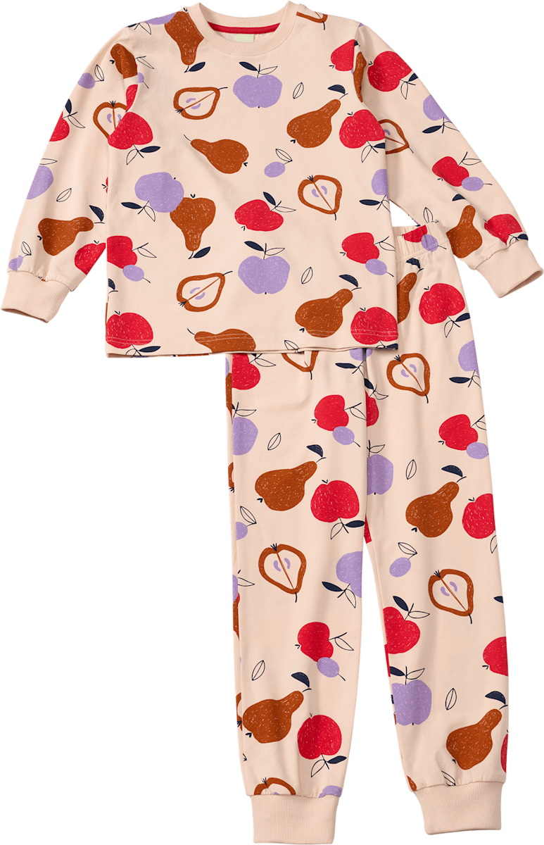 ALANA Schlafanzug Pro Climate mit Obst-Muster, beige, Gr. 98/104, 1 St