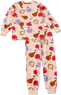 ALANA Schlafanzug Pro Climate mit Obst-Muster, beige, Gr. 98/104, 1 St