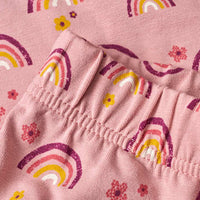 Schlafanzug Pro Climate mit Regenbogen-Muster, rosa, Gr. 92, 1 St ALANA