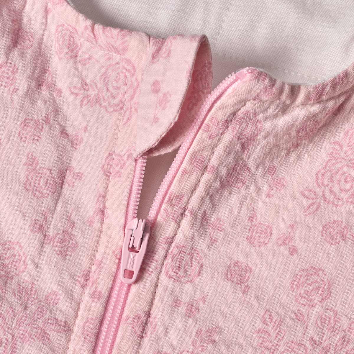 ALANA Schlafsack 1,5 TOG mit Blumen-Muster, rosa, 110 cm, 1 St