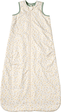 Schlafsack 1 TOG mit Allover-Muster, weiß, 130 cm, 1 St