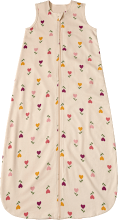 Schlafsack 1 TOG mit Blumen-Muster, beige, 130 cm, 1 St ALANA