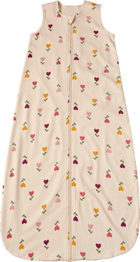 Schlafsack 1 TOG mit Blumen-Muster, beige, 130 cm, 1 St ALANA