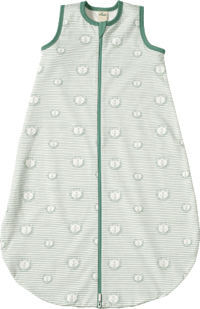 Schlafsack 1 TOG mit Löwen-Muster, grün, 90 cm, 1 St ALANA