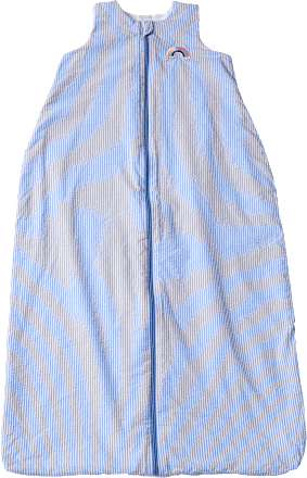 Schlafsack 1 TOG mit Regenbogen-Applikation, blau, 110 cm, 1 St