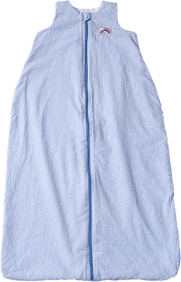 Schlafsack 1 TOG mit Regenbogen-Applikation, blau, 130 cm, 1 St