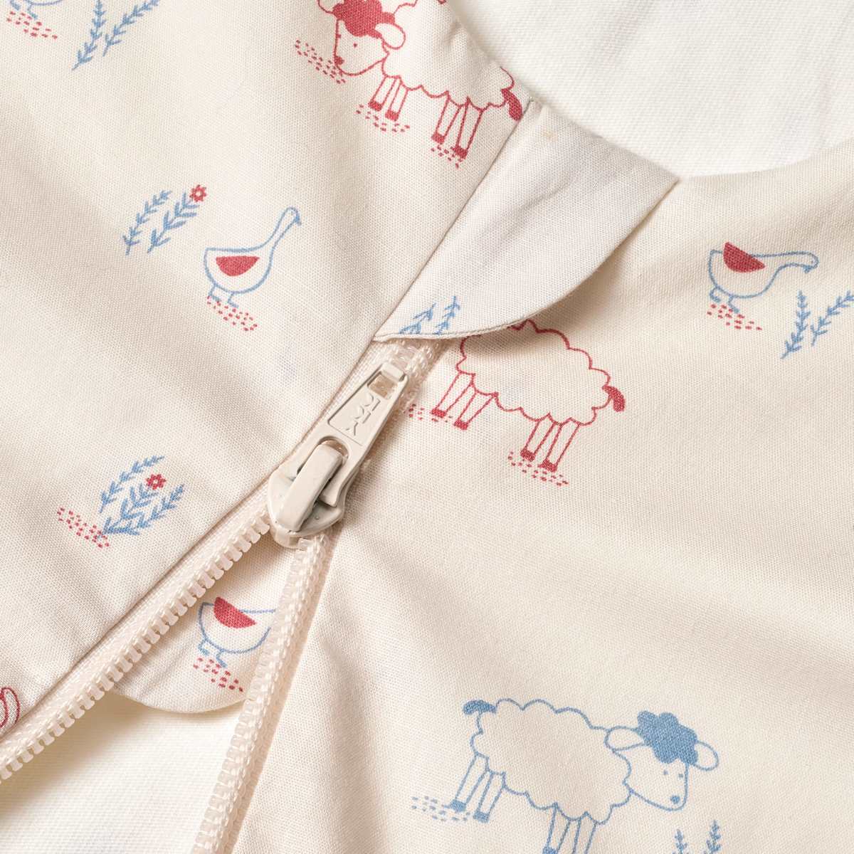 ALANA Schlafsack 1 TOG mit Schaf-Muster, weiß, 70 cm, 1 St