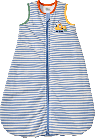 ALANA Schlafsack 2 TOG mit Streifen-Muster & Bagger-Applikation, blau, 80 cm, 1 St