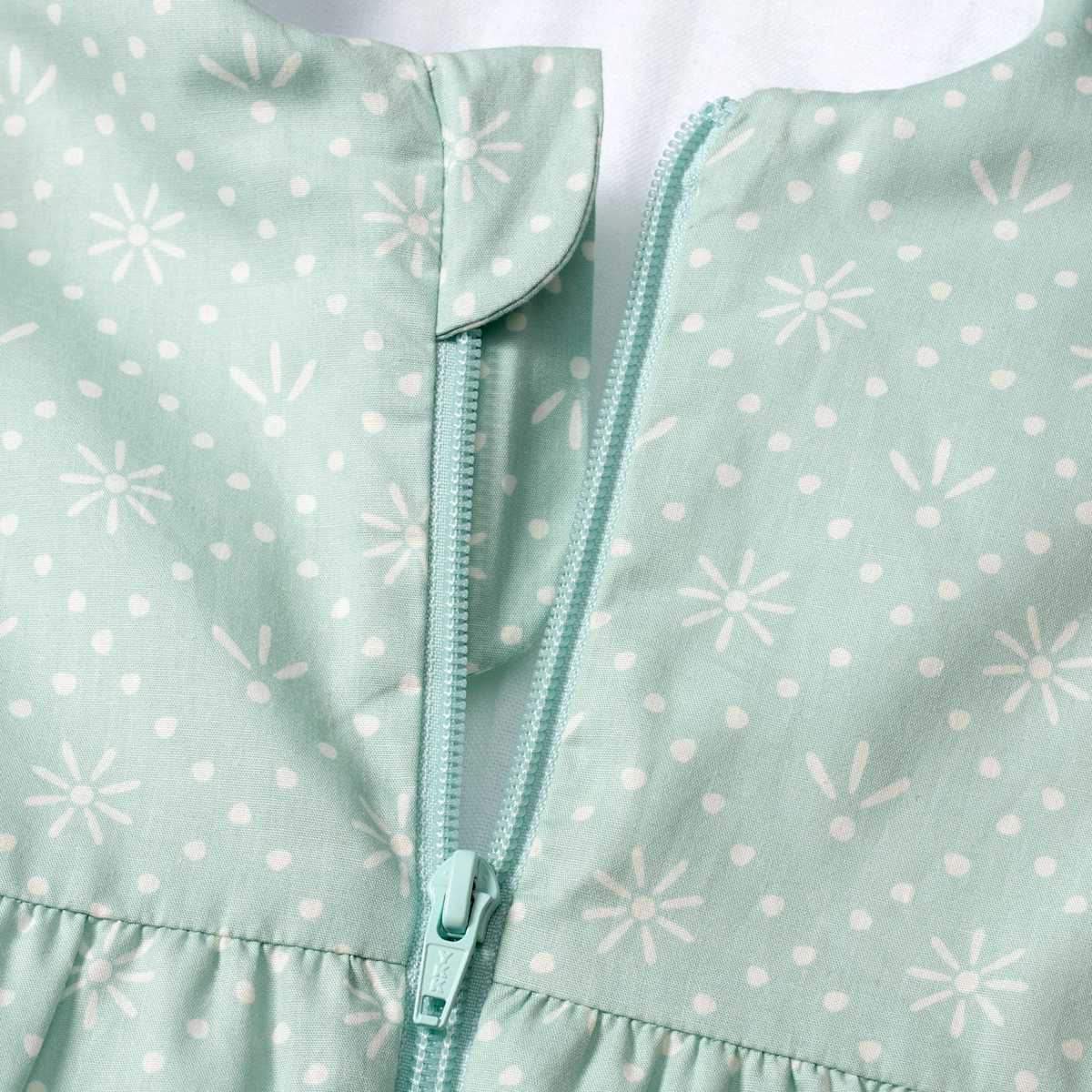 ALANA Schlafsack 3 TOG mit Blumen-Muster, mint, 130 cm, 1 St