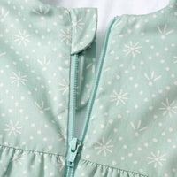 ALANA Schlafsack 3 TOG mit Blumen-Muster, mint, 130 cm, 1 St