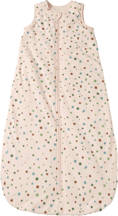 ALANA Schlafsack 3 TOG mit Punkte-Muster, beige, 130 cm, 1 St